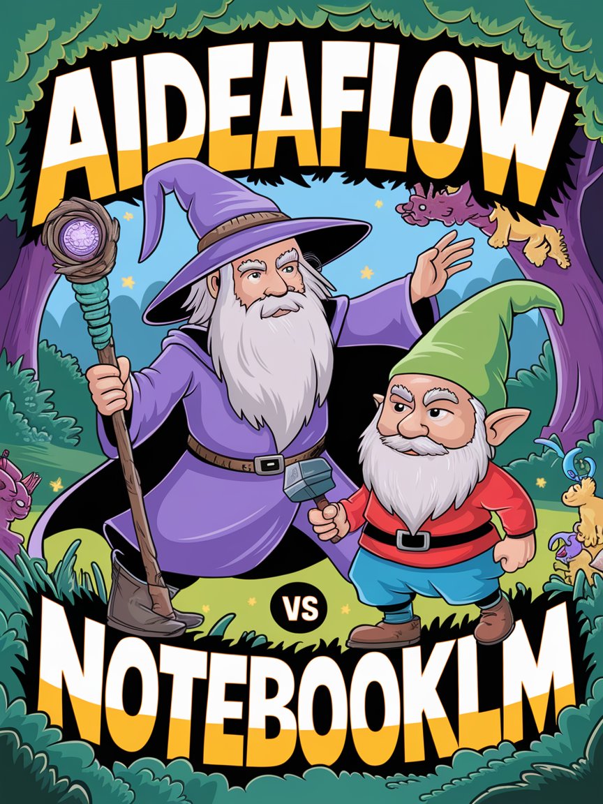 AIdeaFlow vs. NotebookLM: Unleashing Superior Content Quality with AIdeaFlow